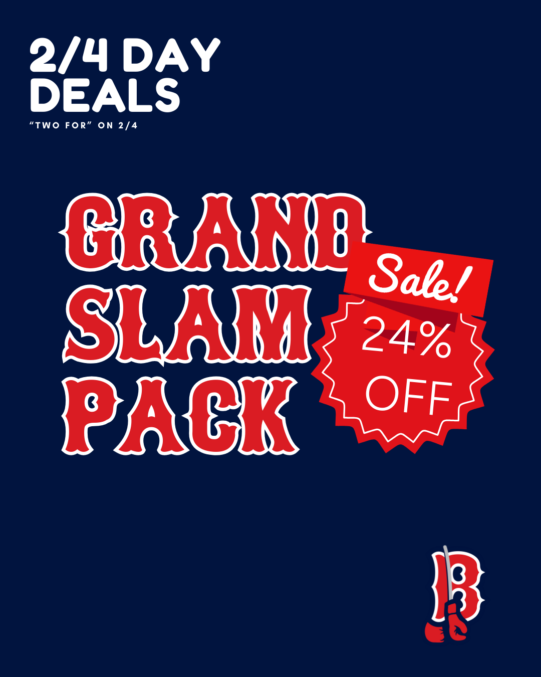 4 Anytime Ticket Vouchers, 4 Hot Dogs, 4 Bags of Chips, 4 Sodas