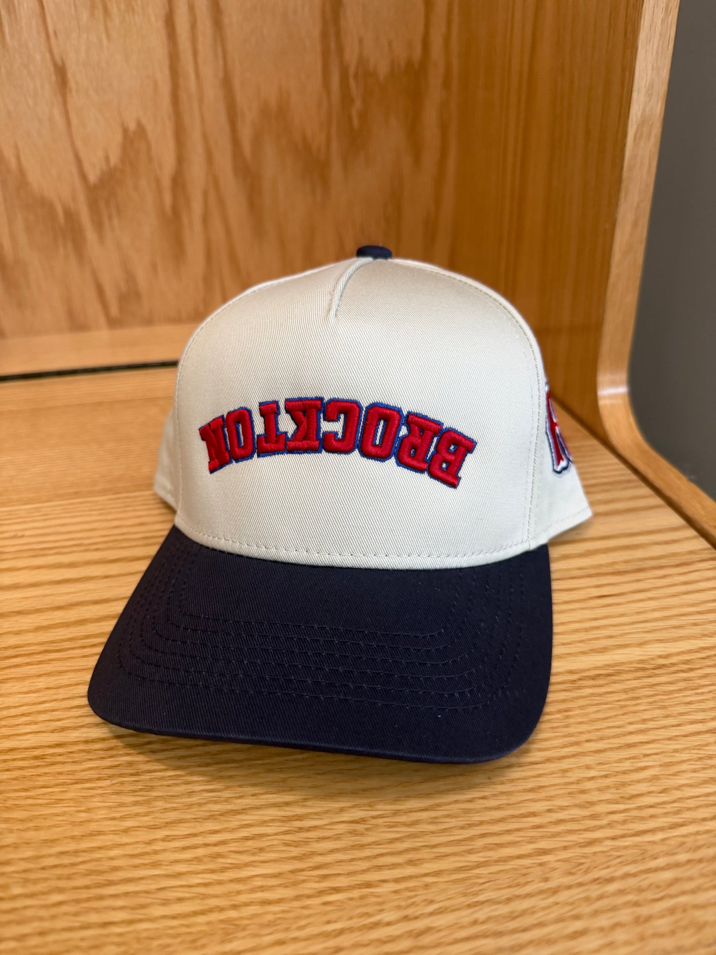 "Brockton" Two-Toned Hat