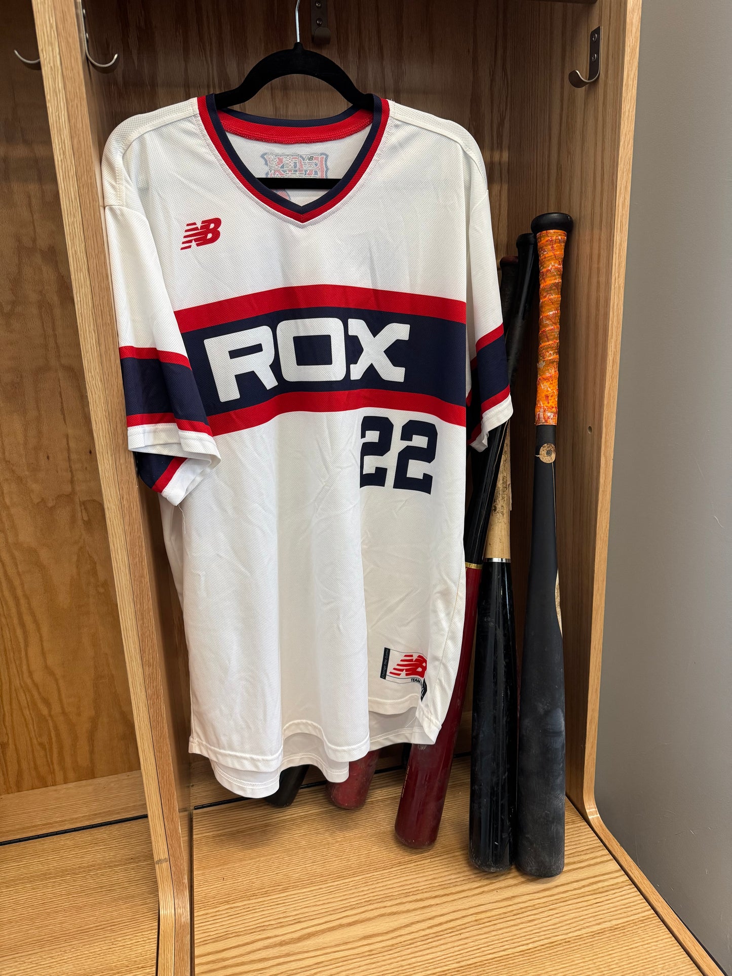 White Brockton Rox Jersey