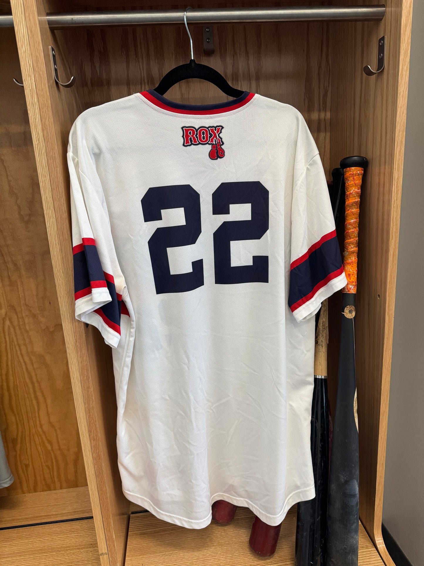 White Brockton Rox Jersey