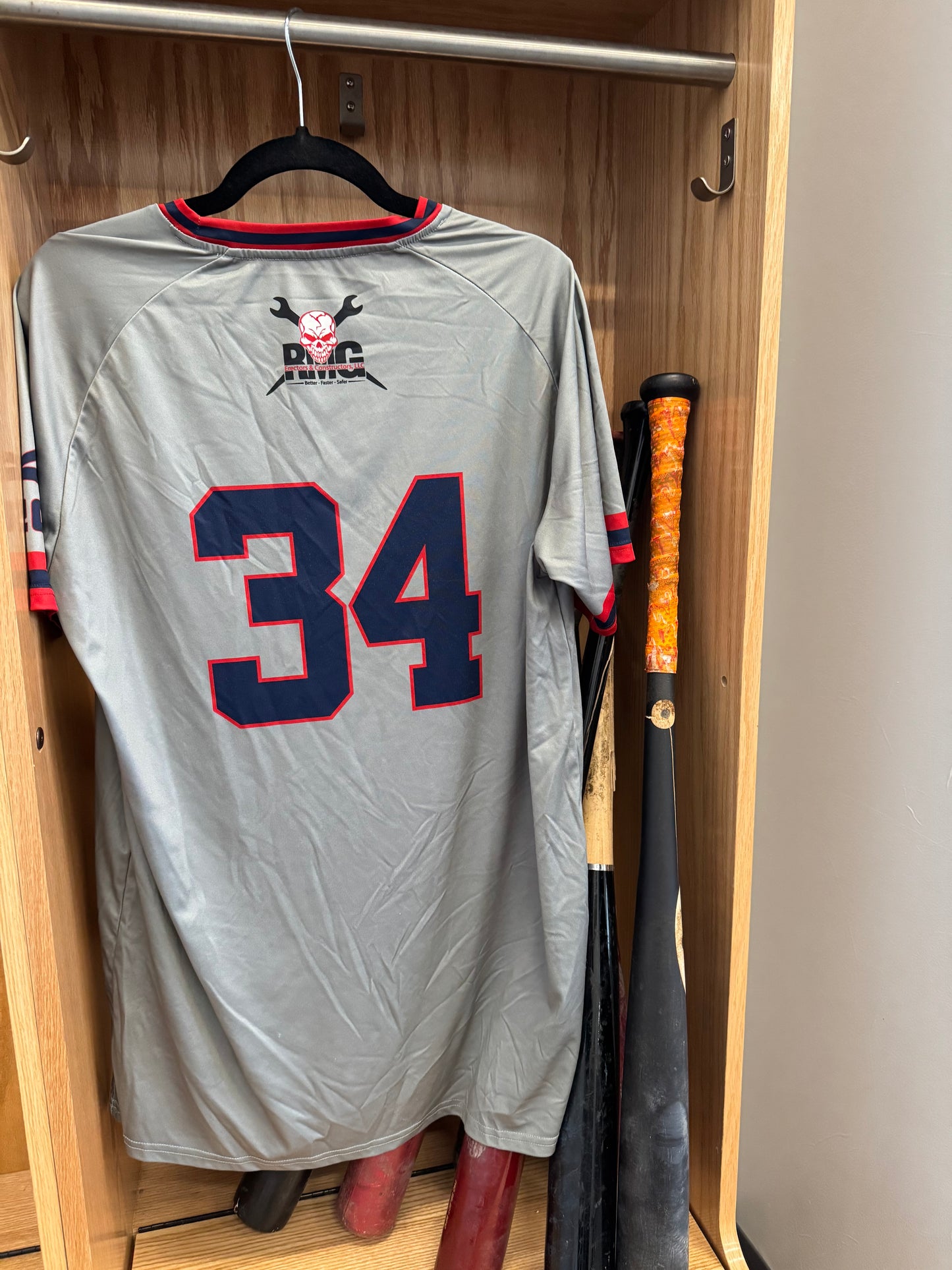 Gray Brockton Rox Jersey