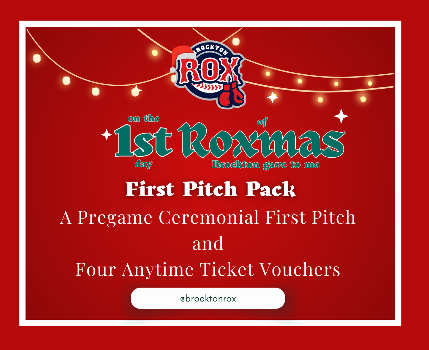 Day 1: Twelve Days of Roxmas - First Pitch Pack