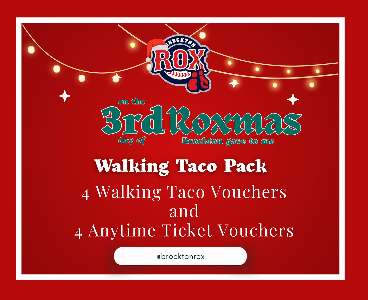 Day 3: 12 Days of Roxmas - 🌮Walking Taco Pack