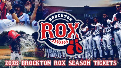 Deposit 2026 Brockton Rox Season Tickets
